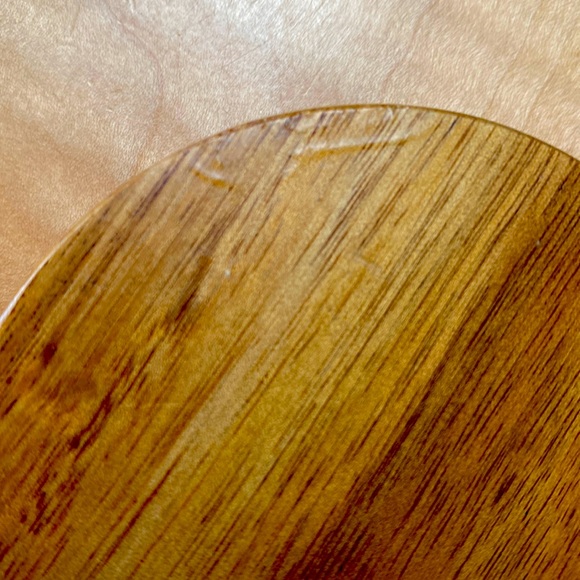 🦚Rae Dunn Farmhouse Ceramic “Sweet & Pour” Wooden Tray Set - Picture 16 of 16